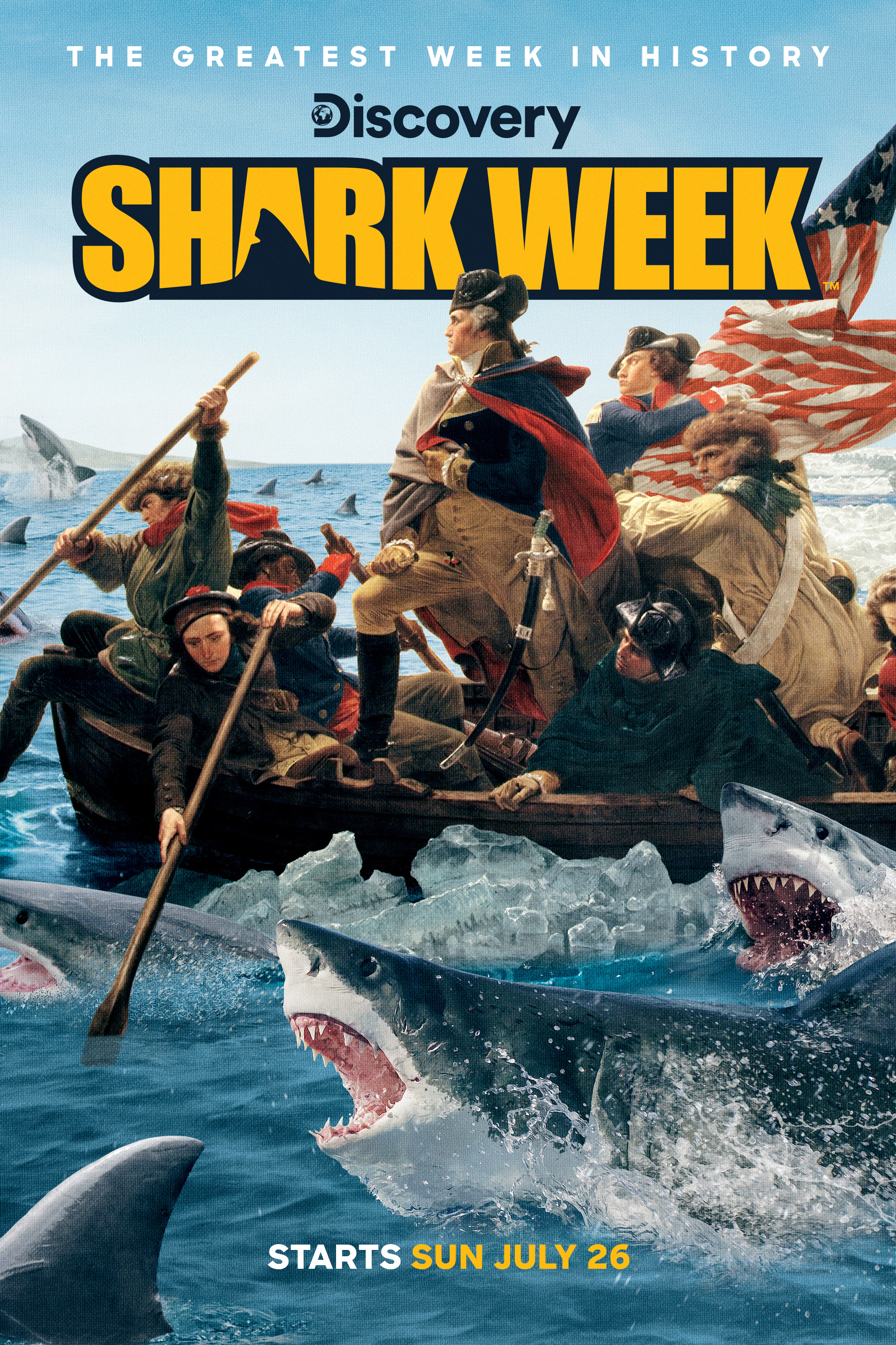 Mega Sized TV Poster Image for Shark Week (#23 of 24)