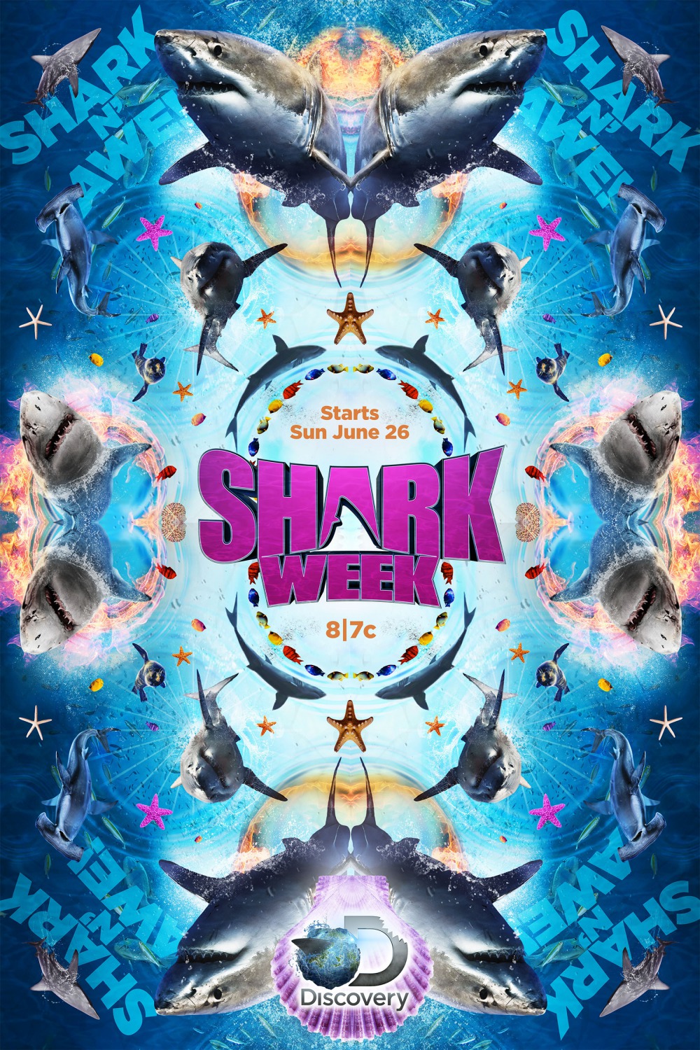 Extra Large TV Poster Image for Shark Week (#1 of 17)