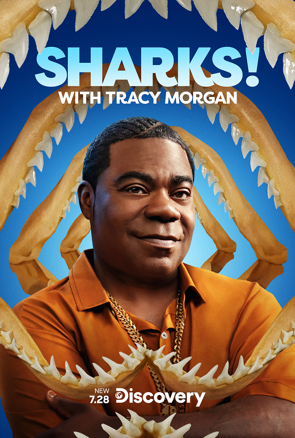 Extra Large Movie Poster Image for Sharks! with Tracy Morgan 