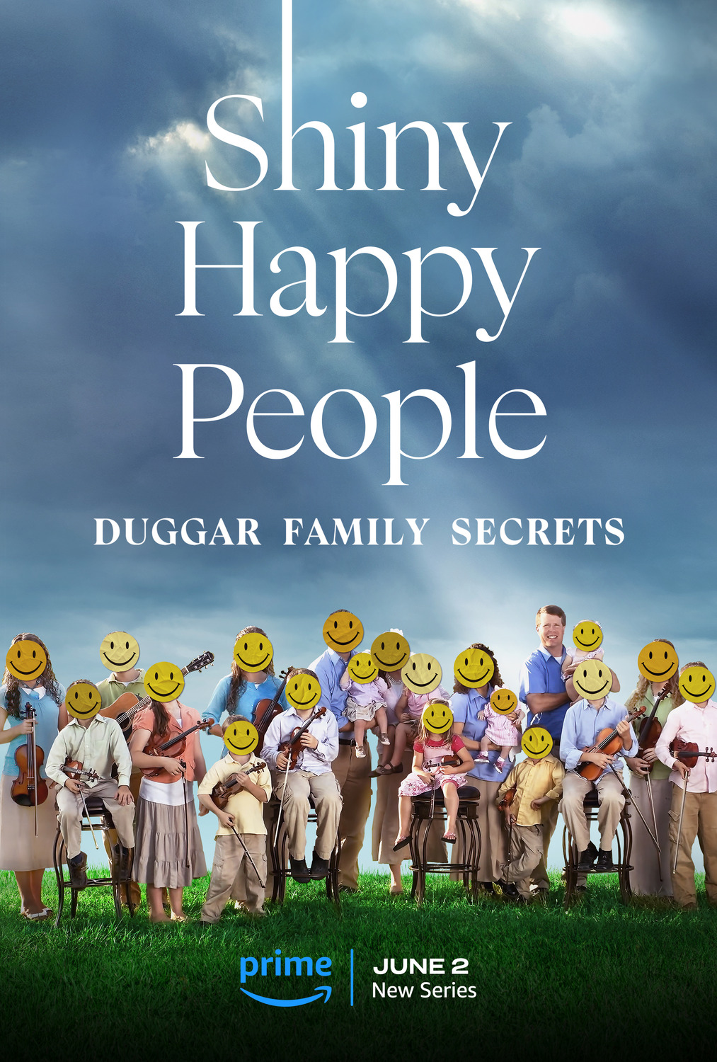 Extra Large TV Poster Image for Shiny Happy People: Duggar Family Secrets 
