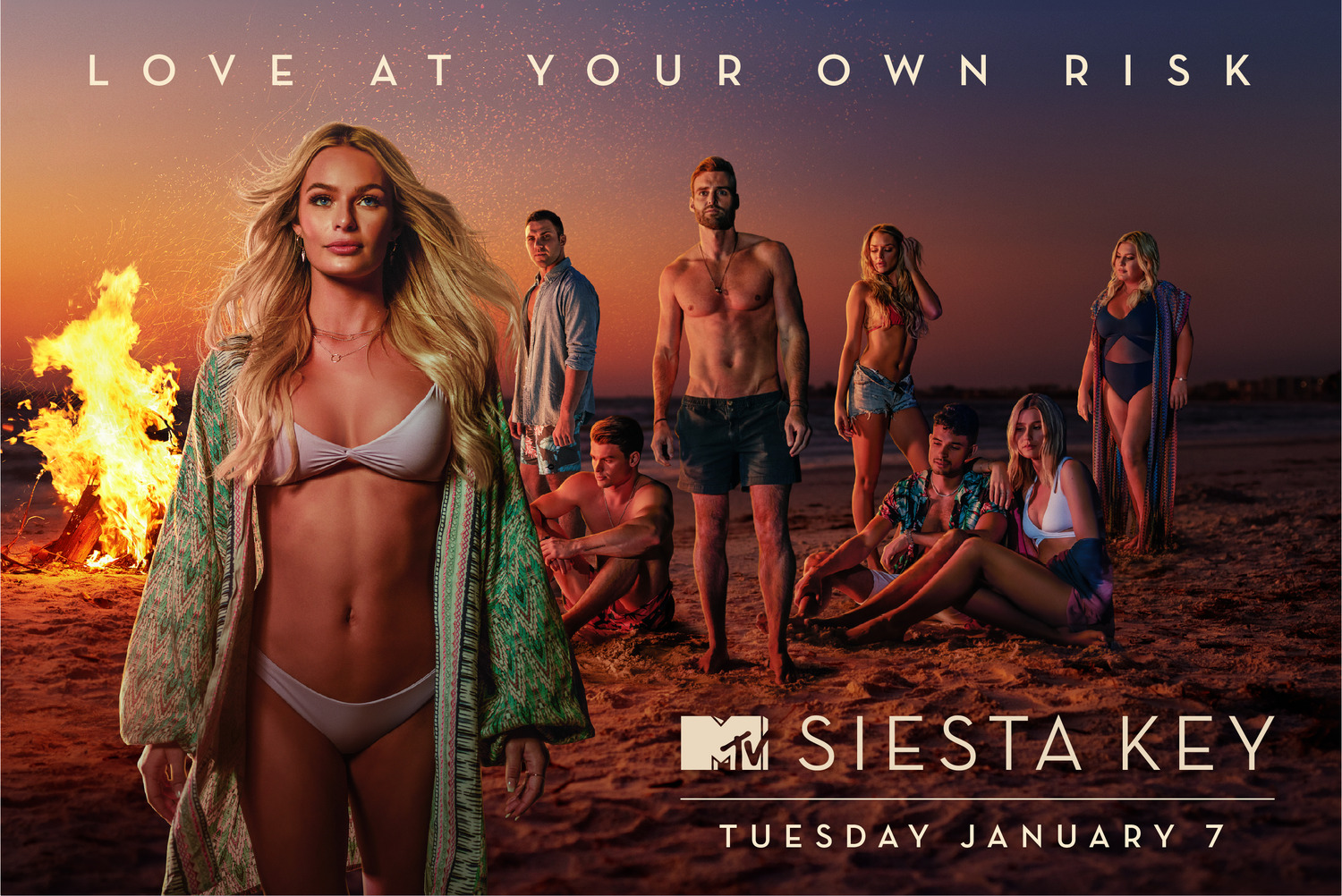 Extra Large TV Poster Image for Siesta Key (#2 of 7)