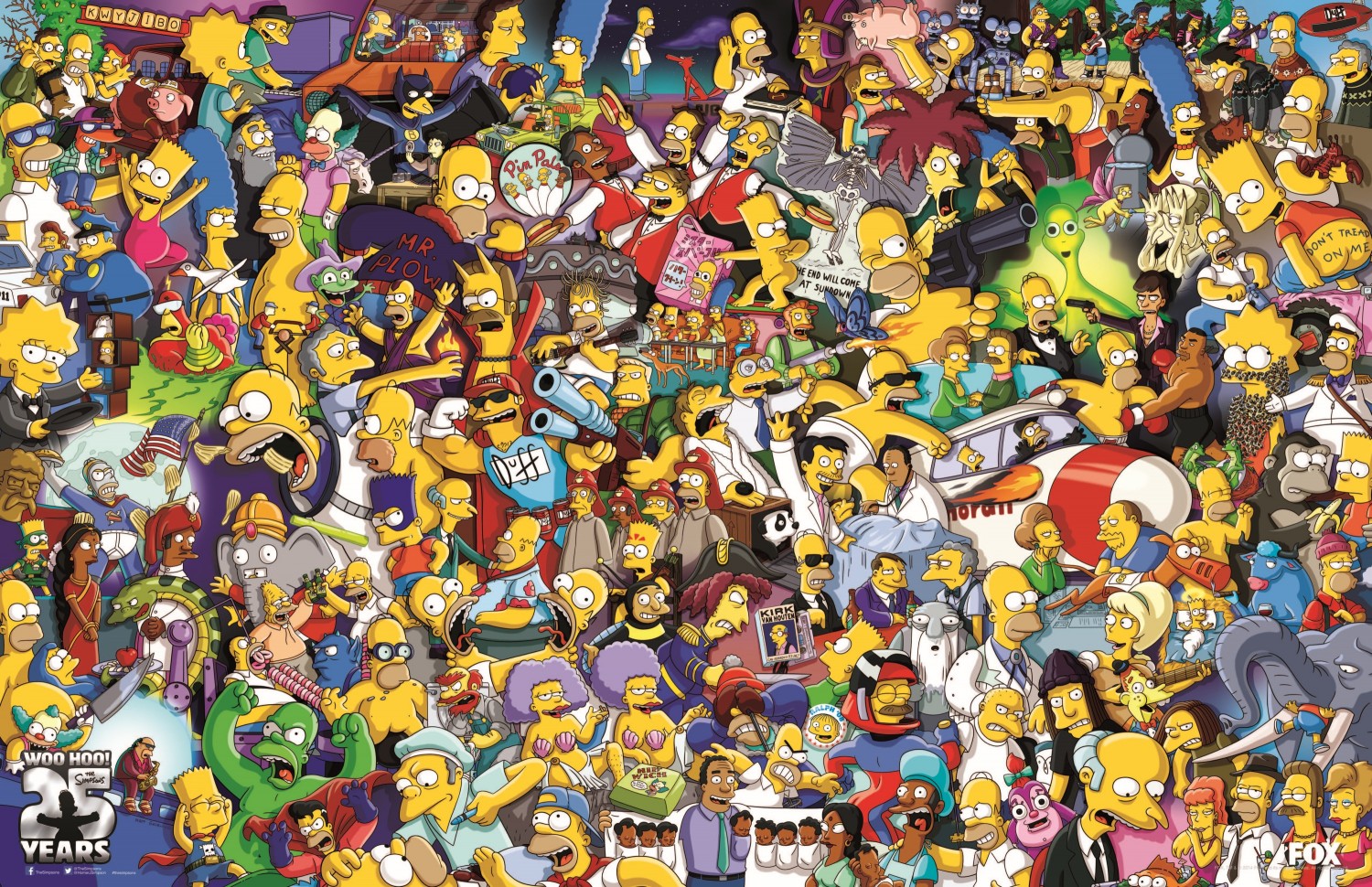 Extra Large TV Poster Image for The Simpsons (#24 of 55)