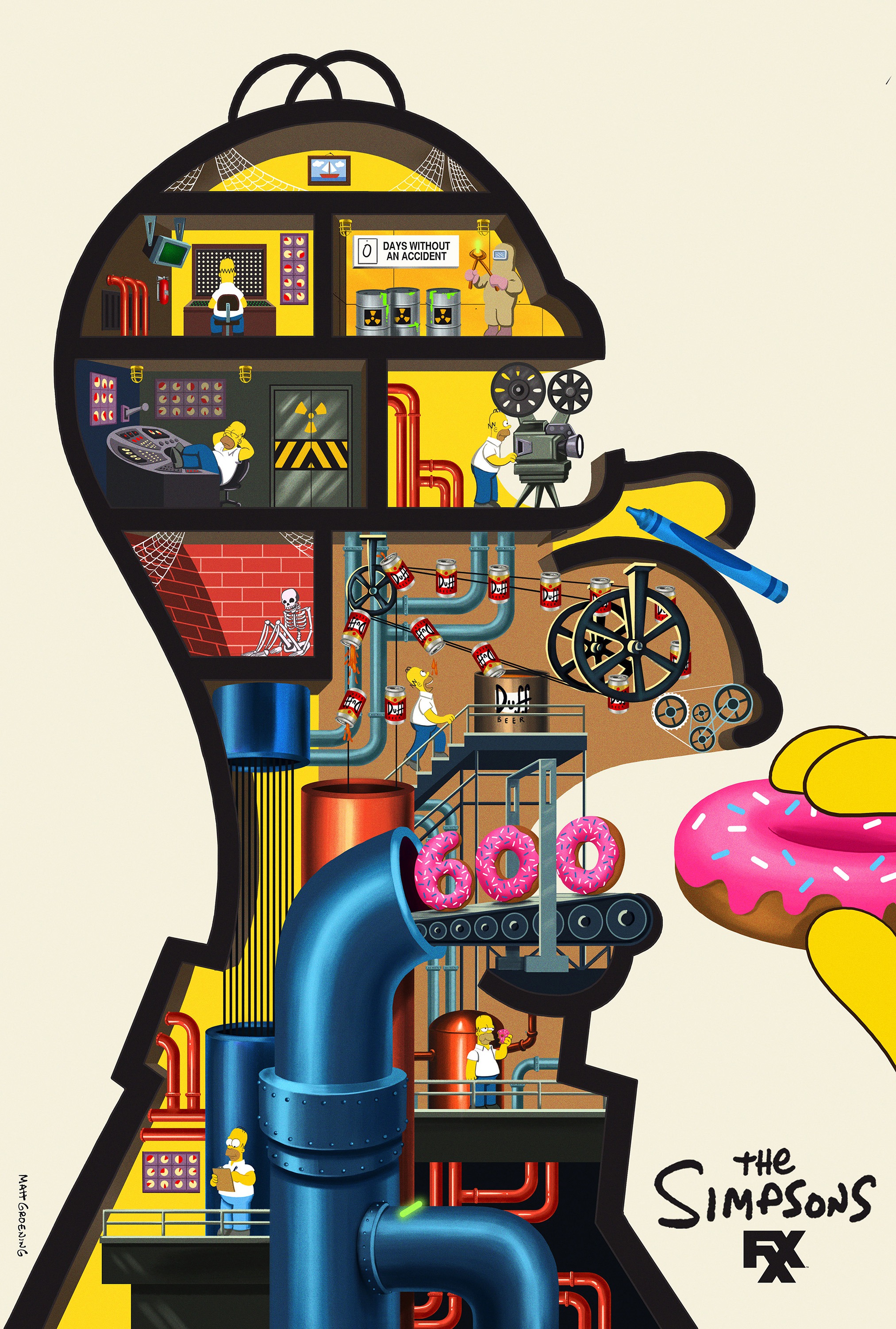 Mega Sized TV Poster Image for The Simpsons (#43 of 61)
