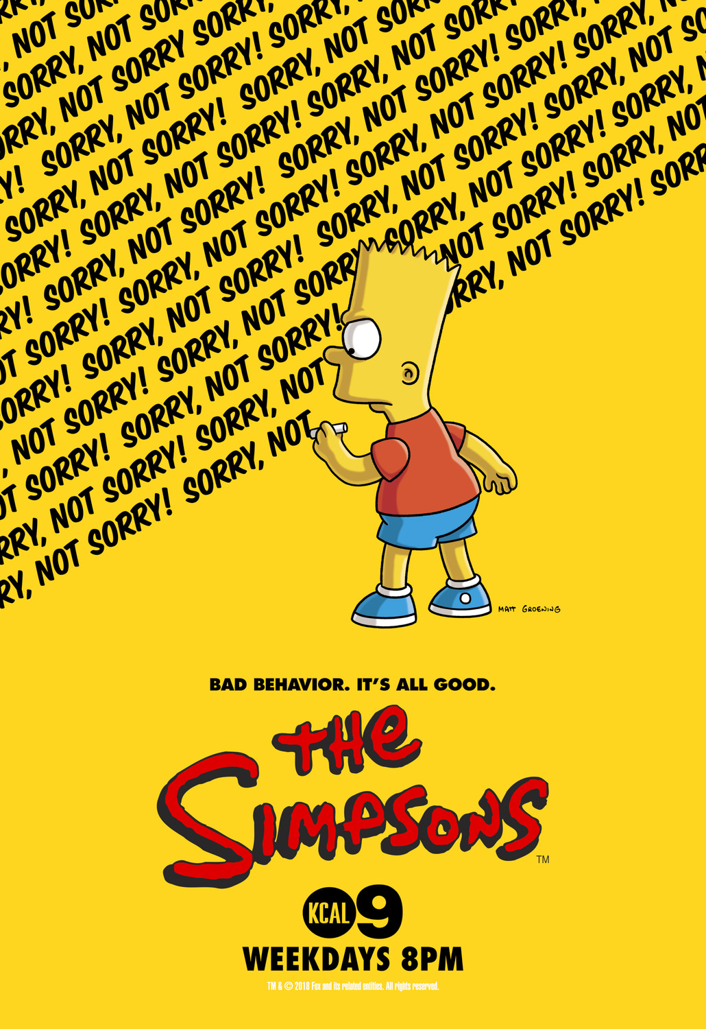 Extra Large TV Poster Image for The Simpsons (#47 of 55)