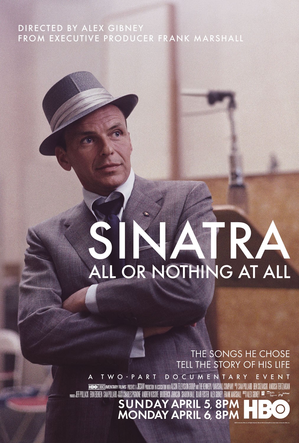 Extra Large TV Poster Image for Sinatra: All Or Nothing At All 
