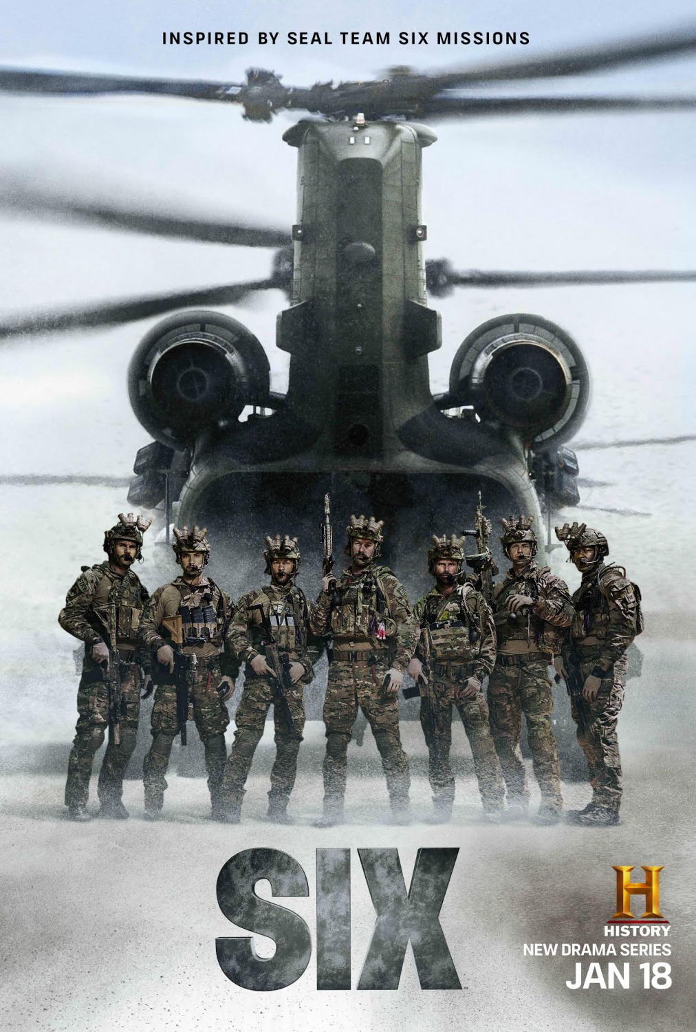 Extra Large TV Poster Image for Six (#1 of 4)