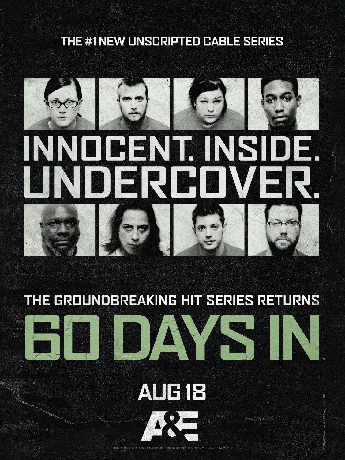 Extra Large TV Poster Image for 60 Days In (#1 of 3)