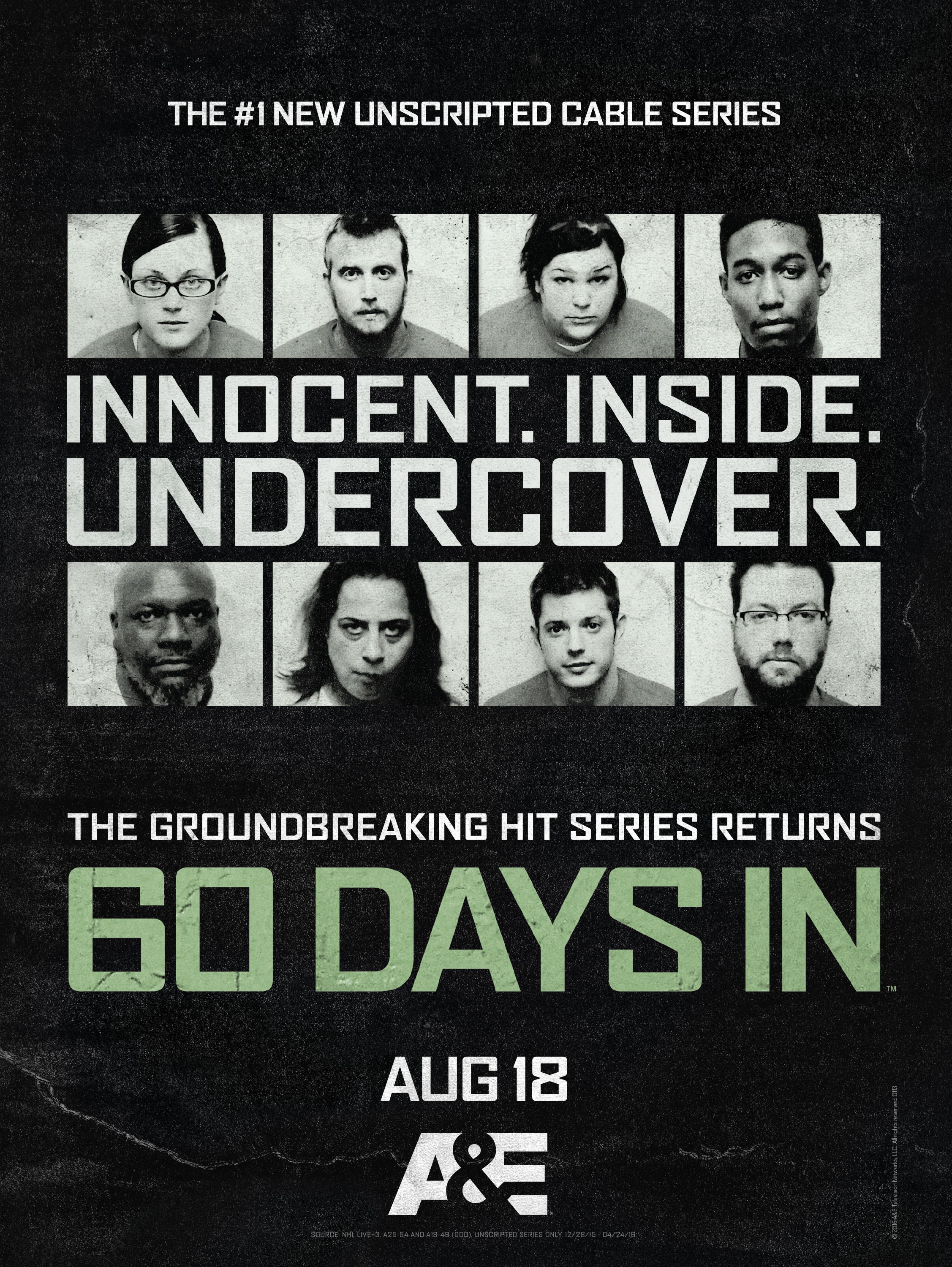 Mega Sized TV Poster Image for 60 Days In (#1 of 3)