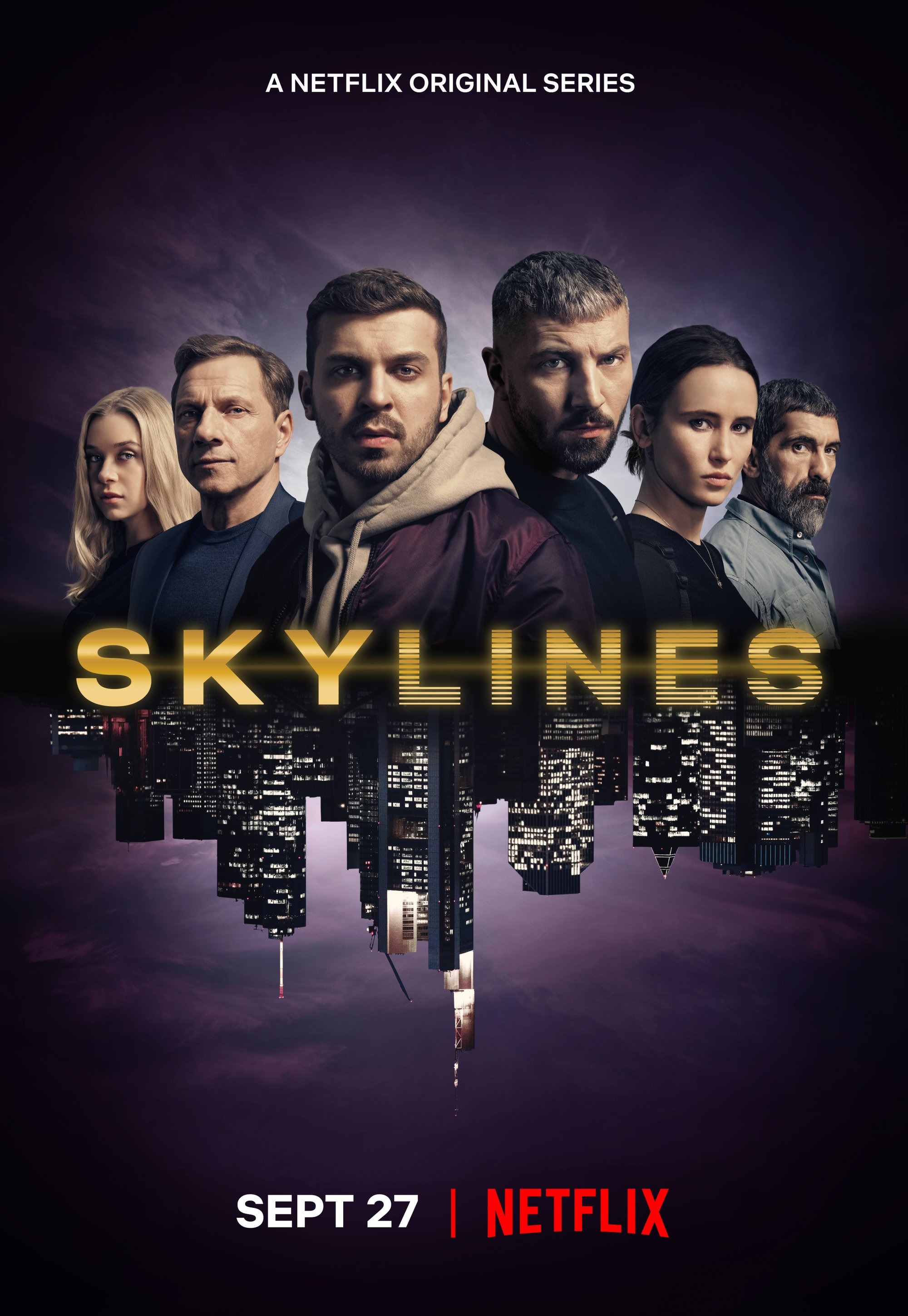 Mega Sized TV Poster Image for Skylines 