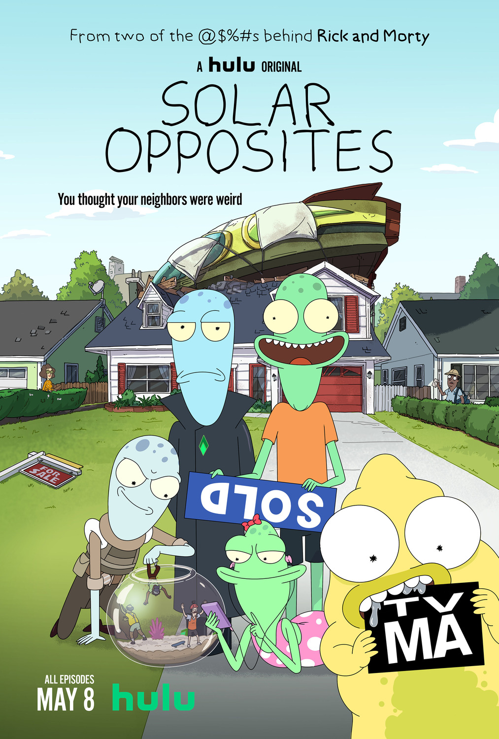 Extra Large TV Poster Image for Solar Opposites (#1 of 9)