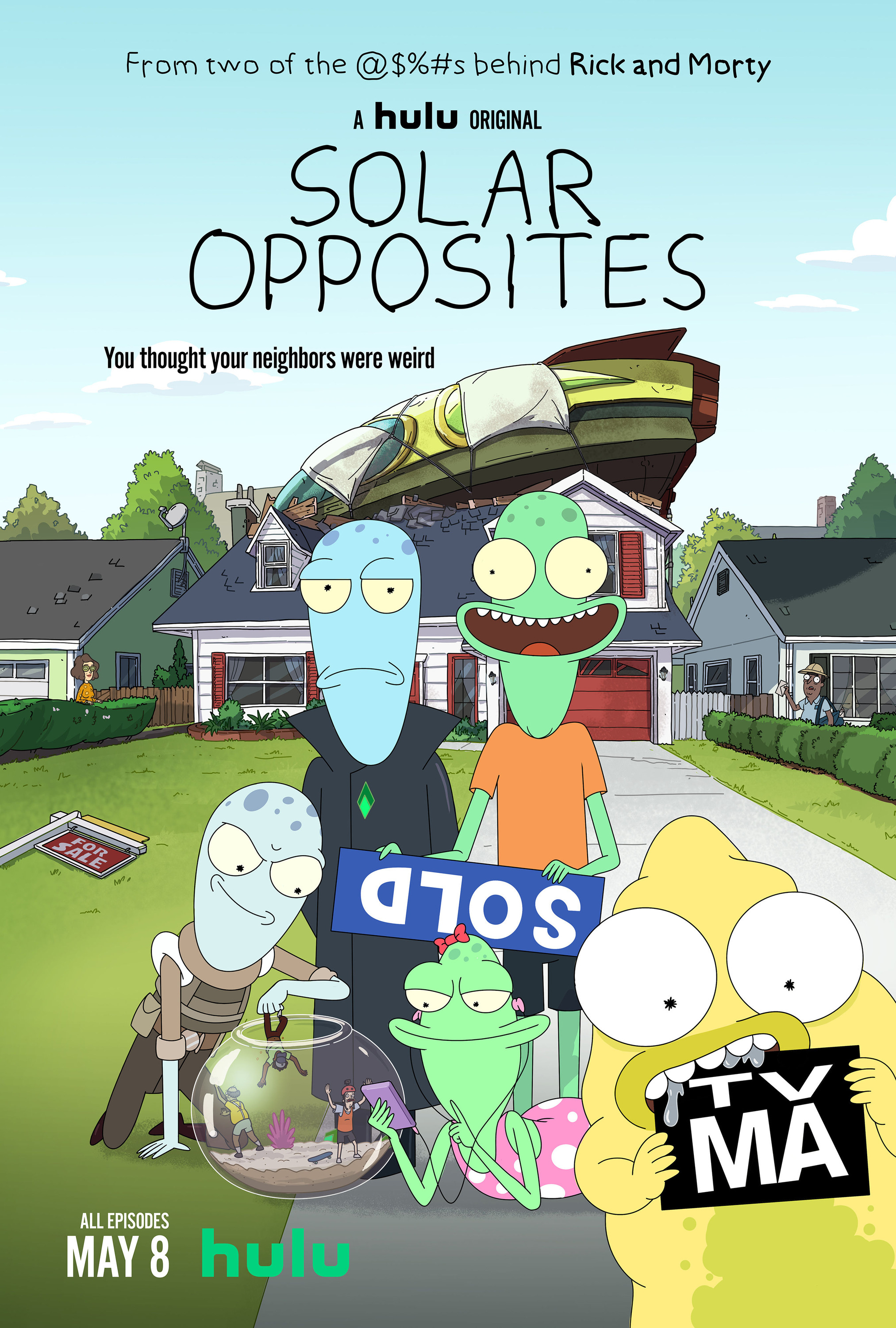 Mega Sized TV Poster Image for Solar Opposites (#1 of 9)