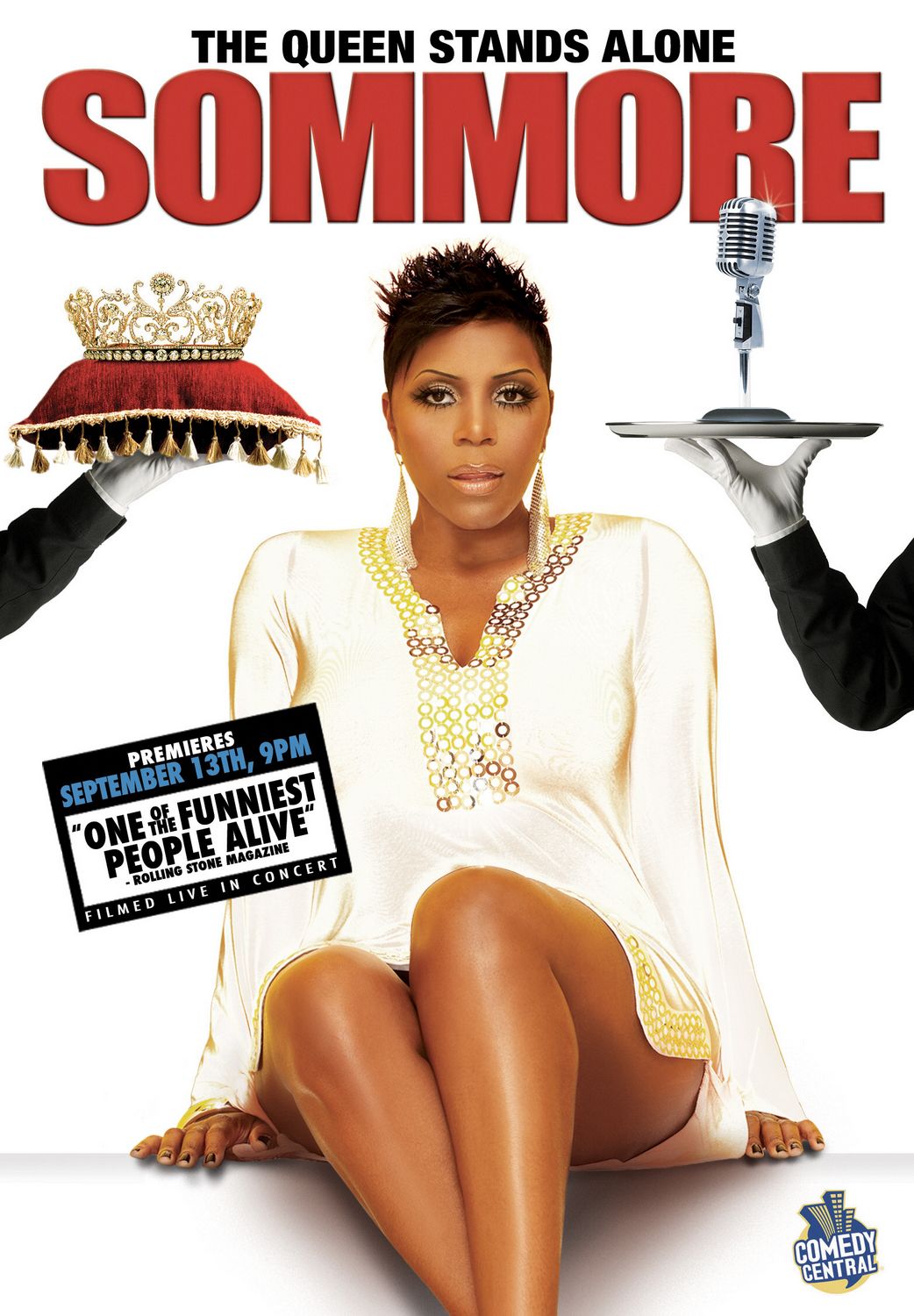 Extra Large TV Poster Image for Sommore: The Queen Stands Alone 