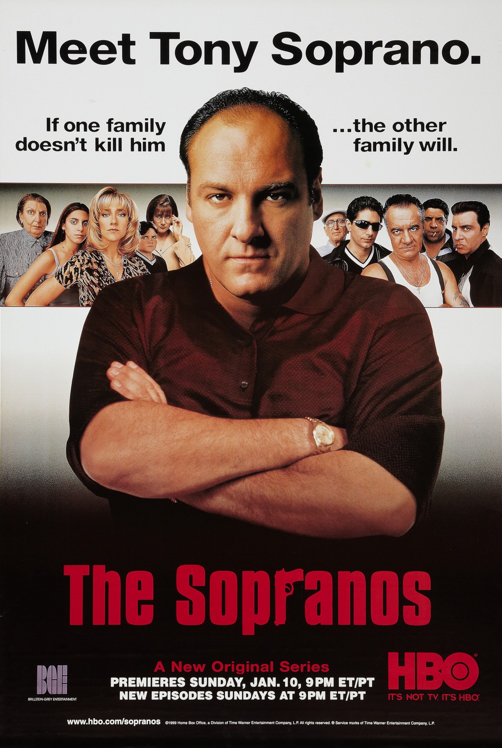 Extra Large TV Poster Image for The Sopranos (#1 of 25)
