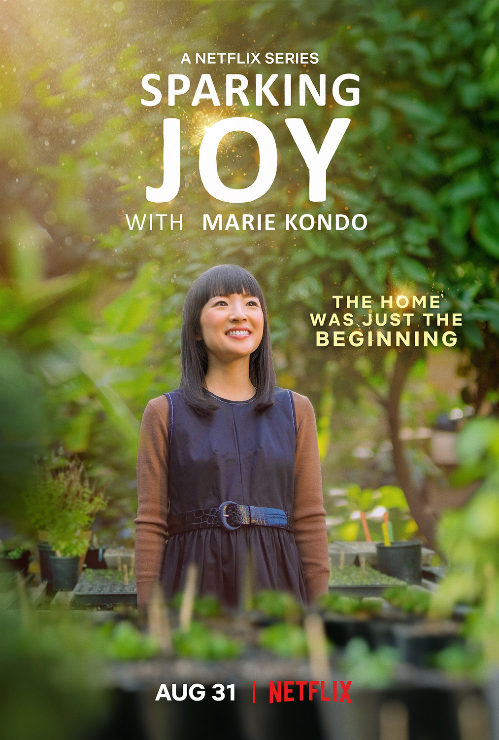 Extra Large TV Poster Image for Sparking Joy with Marie Kondo 