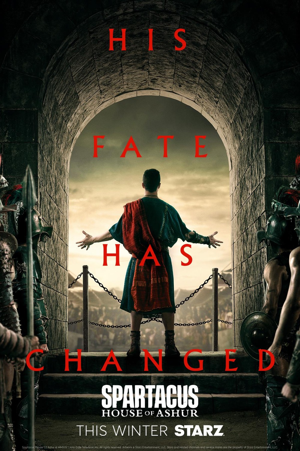 Extra Large TV Poster Image for Spartacus: House of Ashur (#1 of 3)