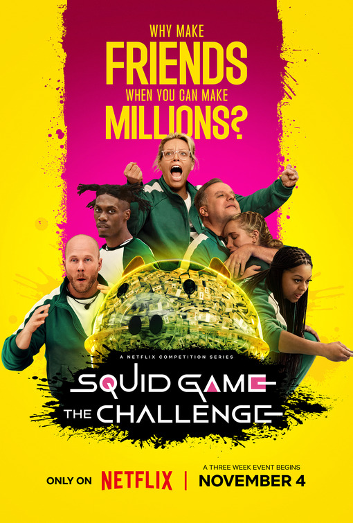 Squid Game: The Challenge Movie Poster