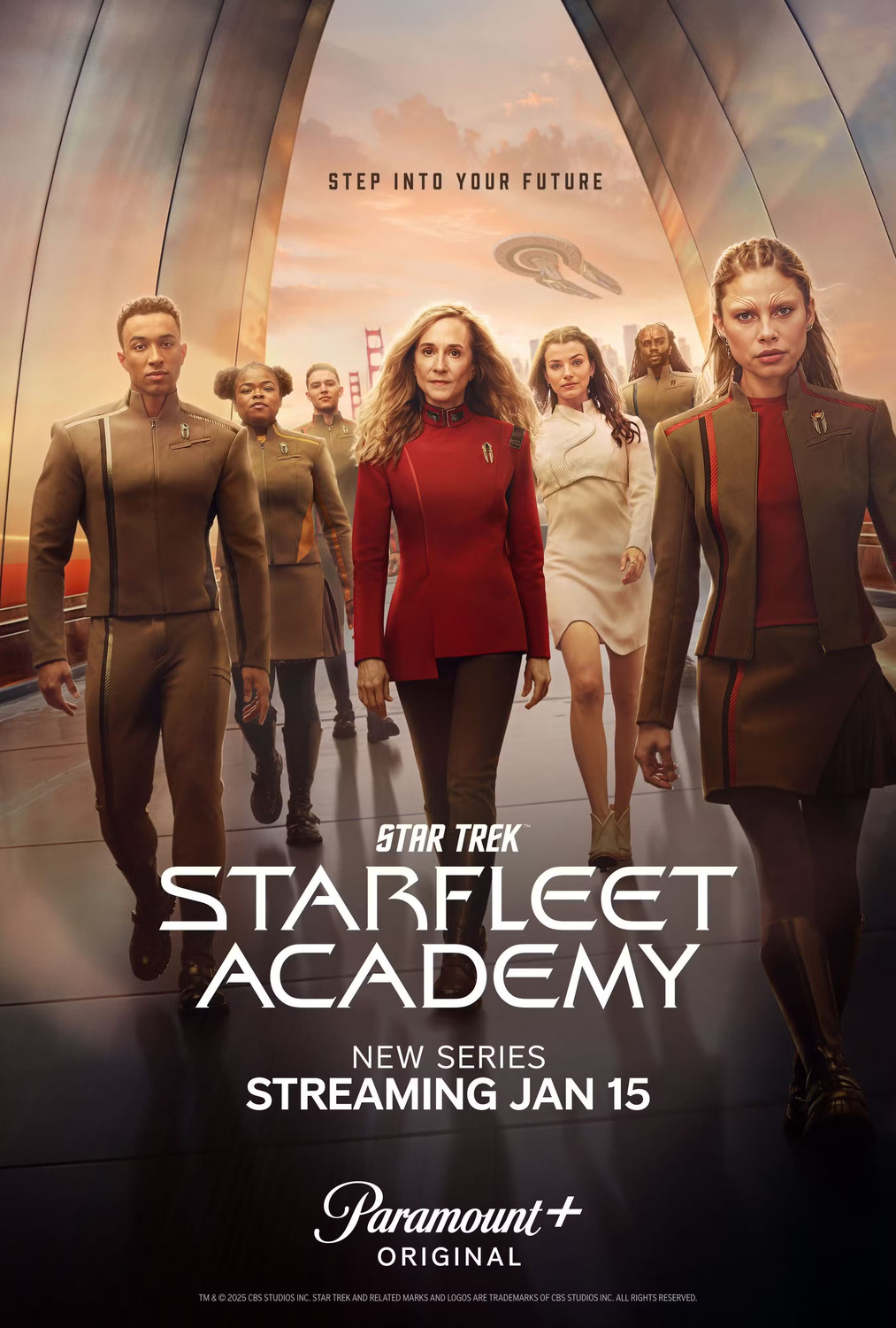 Extra Large TV Poster Image for Star Trek: Starfleet Academy (#3 of 3)