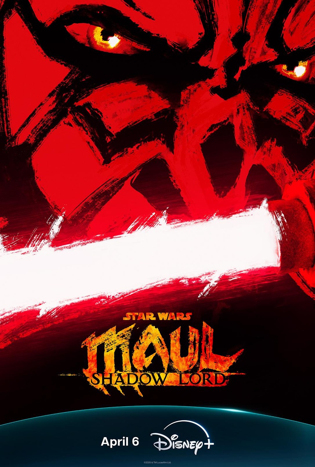 Extra Large TV Poster Image for Star Wars: Maul - Shadow Lord 