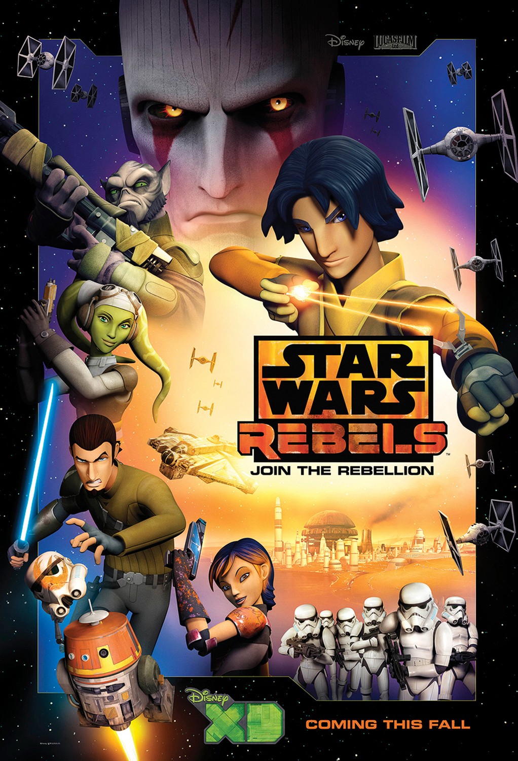 Extra Large TV Poster Image for Star Wars Rebels (#2 of 7)