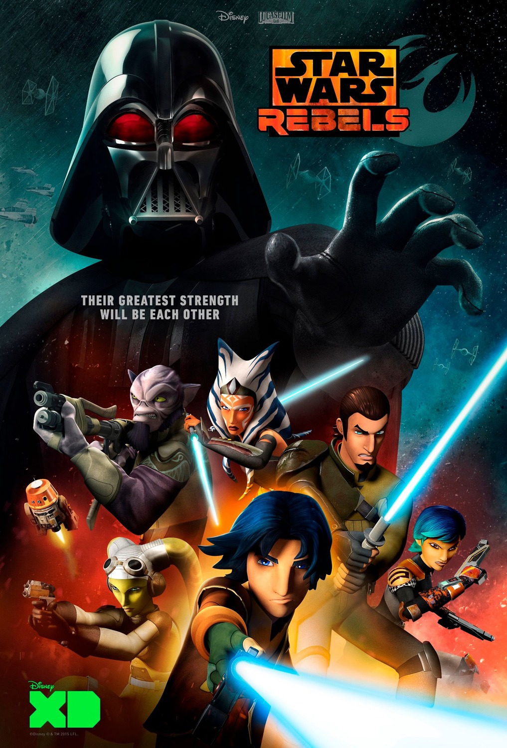 Extra Large TV Poster Image for Star Wars Rebels (#3 of 7)