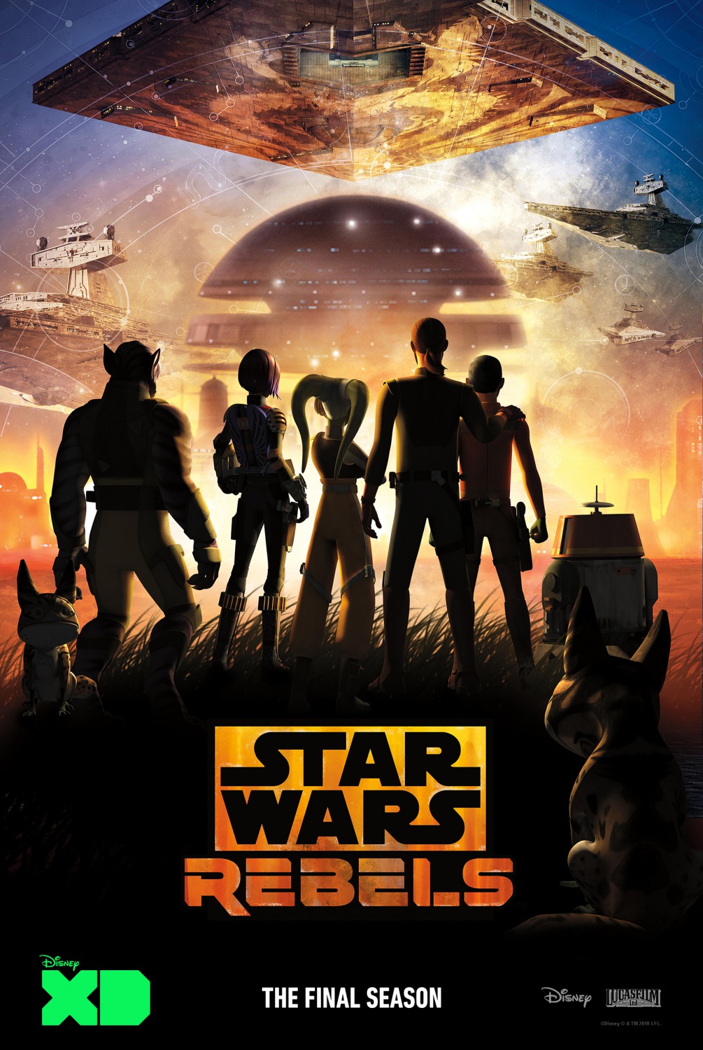 Extra Large TV Poster Image for Star Wars Rebels (#6 of 7)