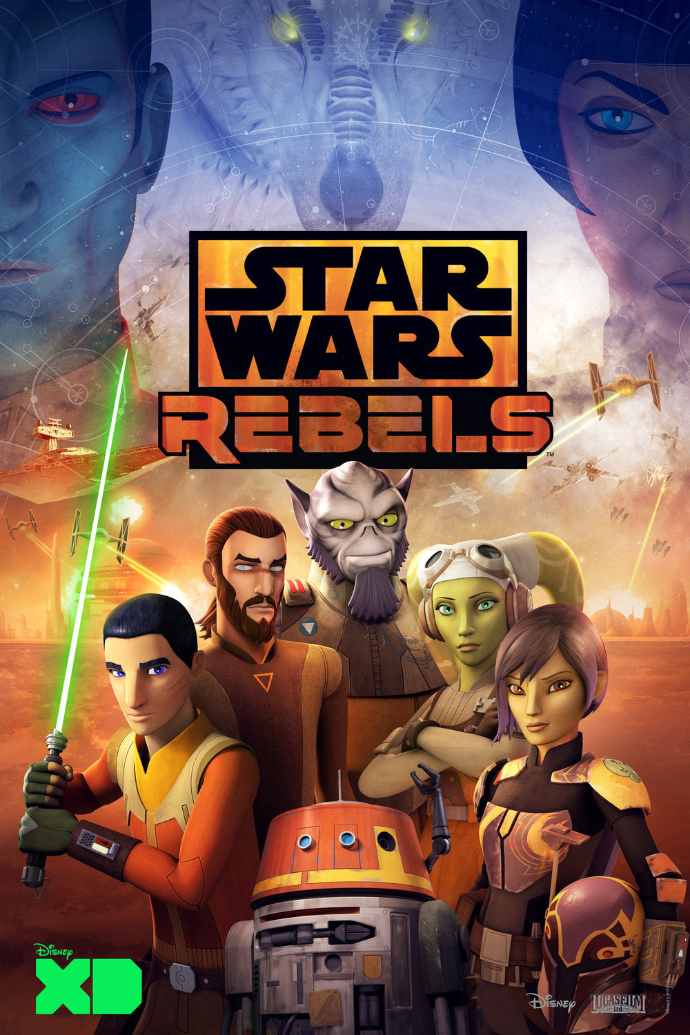 Extra Large TV Poster Image for Star Wars Rebels (#7 of 7)