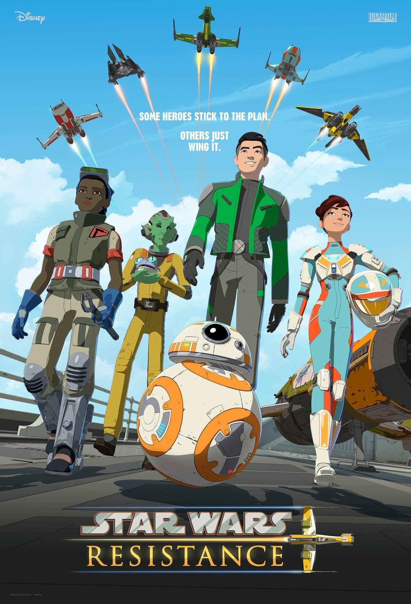 Mega Sized TV Poster Image for Star Wars Resistance (#1 of 2)