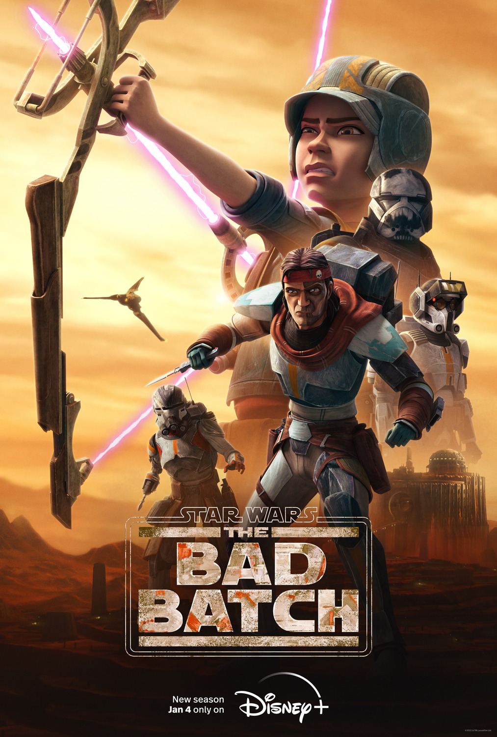 Extra Large TV Poster Image for Star Wars: The Bad Batch (#23 of 53)
