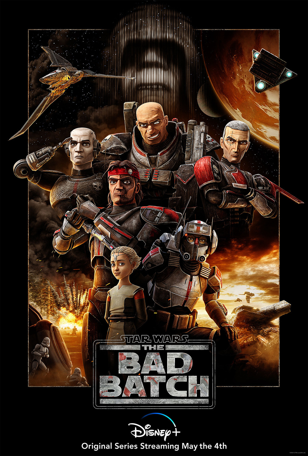 Extra Large TV Poster Image for Star Wars: The Bad Batch (#2 of 60)