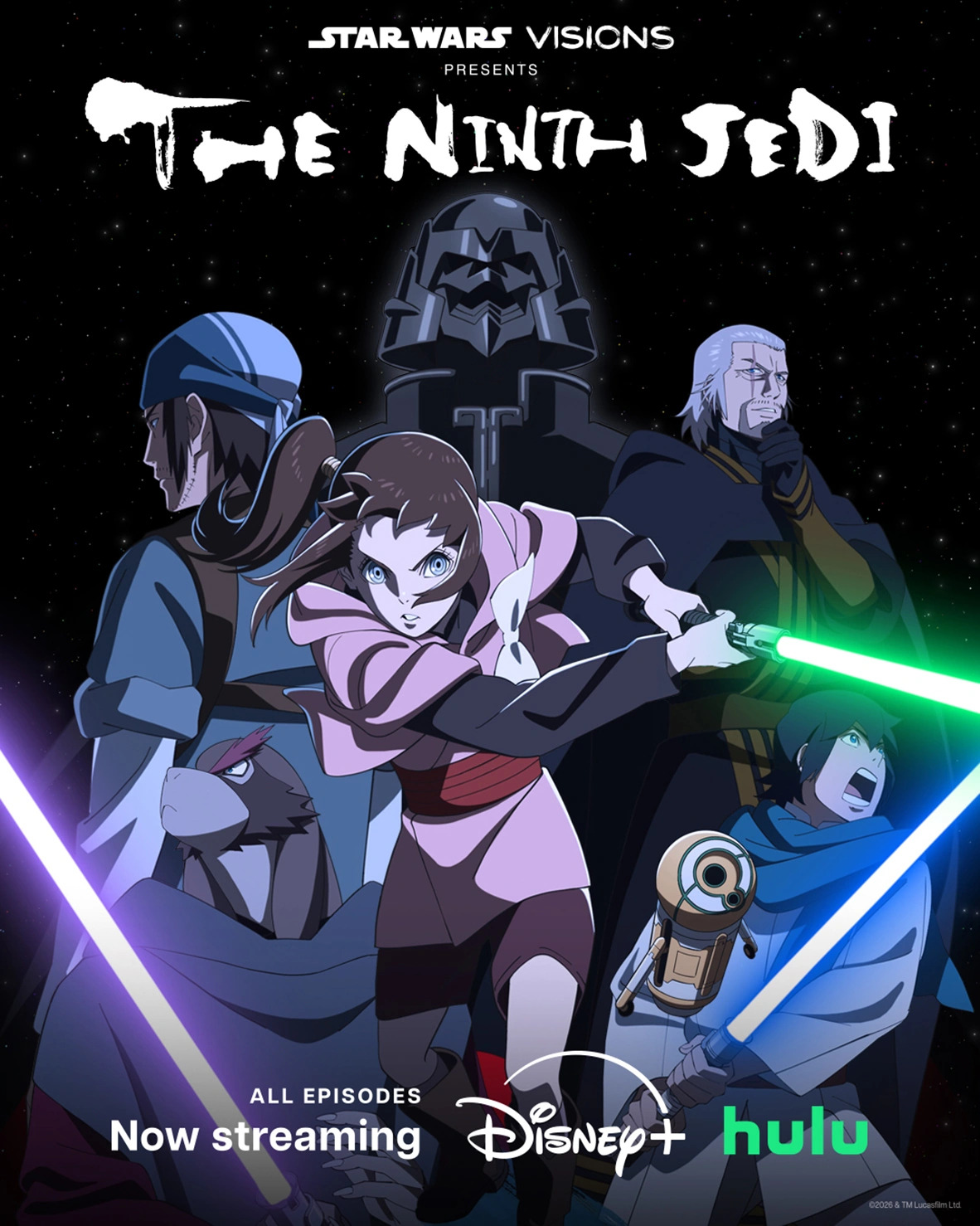 Extra Large TV Poster Image for Star Wars: Visions Presents - The Ninth Jedi (#2 of 8)
