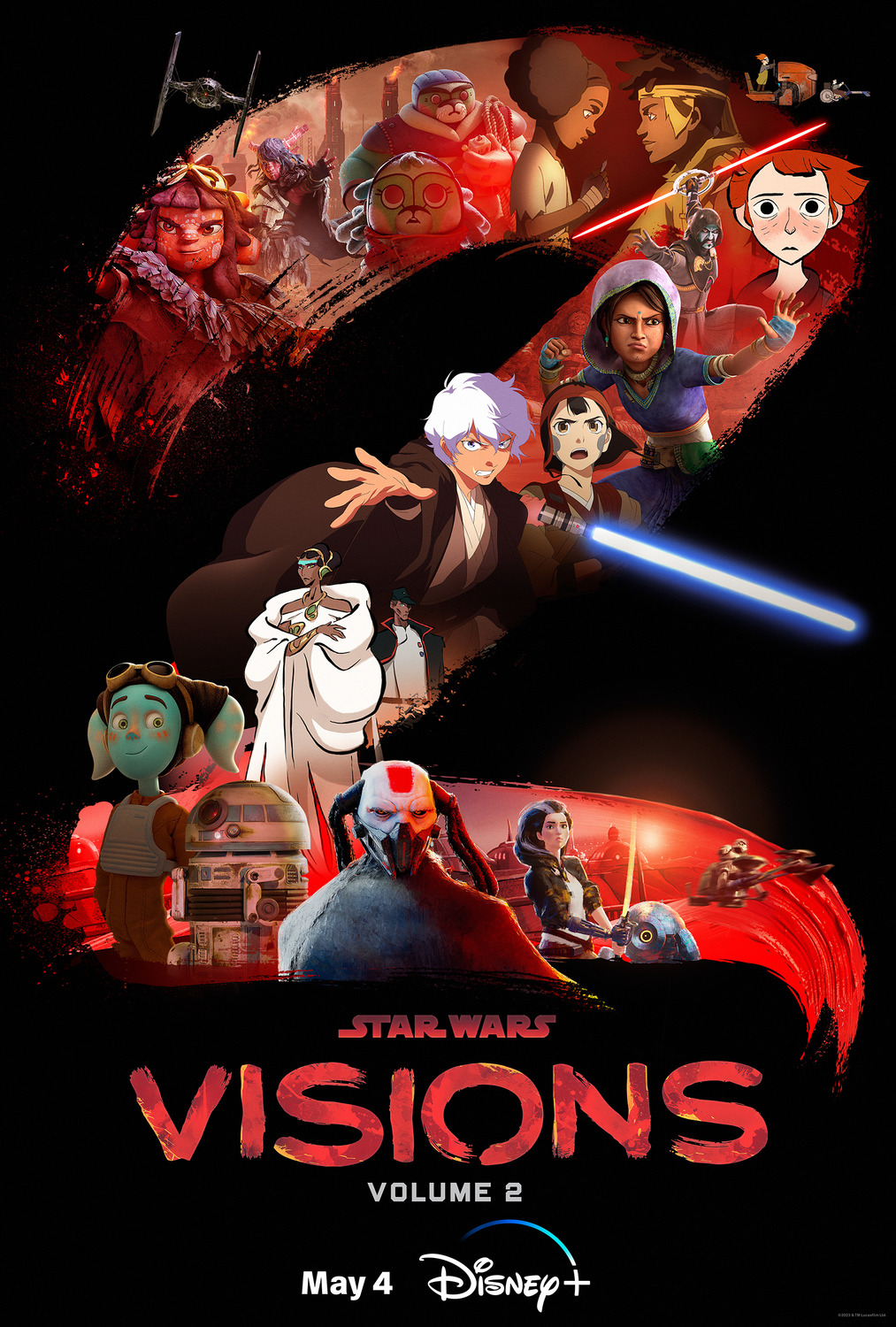 Extra Large TV Poster Image for Star Wars: Visions (#2 of 11)