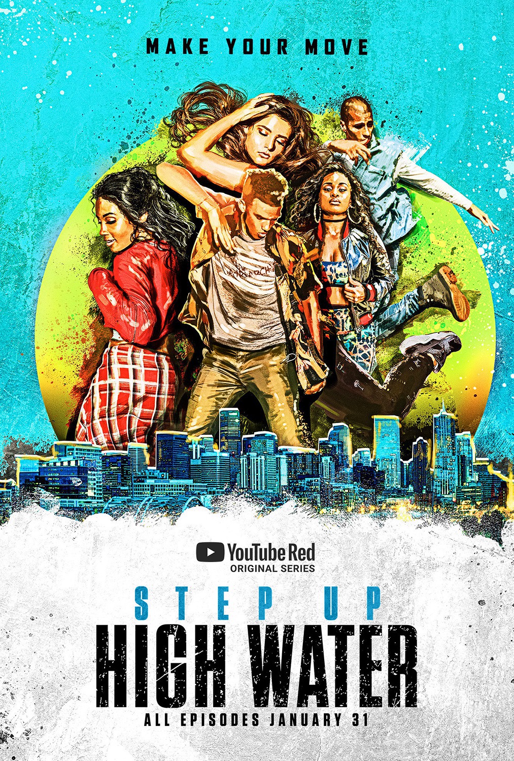 Extra Large TV Poster Image for Step Up: High Water (#1 of 2)