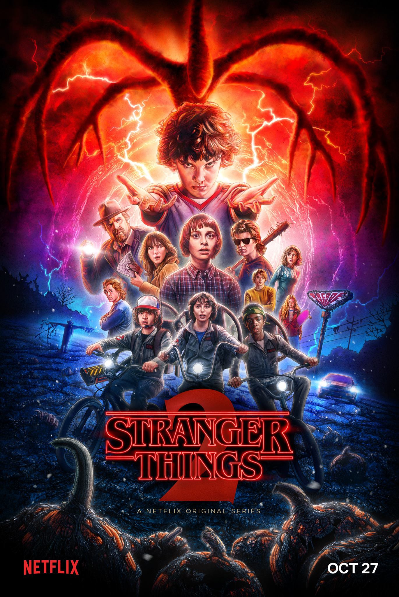 Mega Sized TV Poster Image for Stranger Things (#26 of 78)