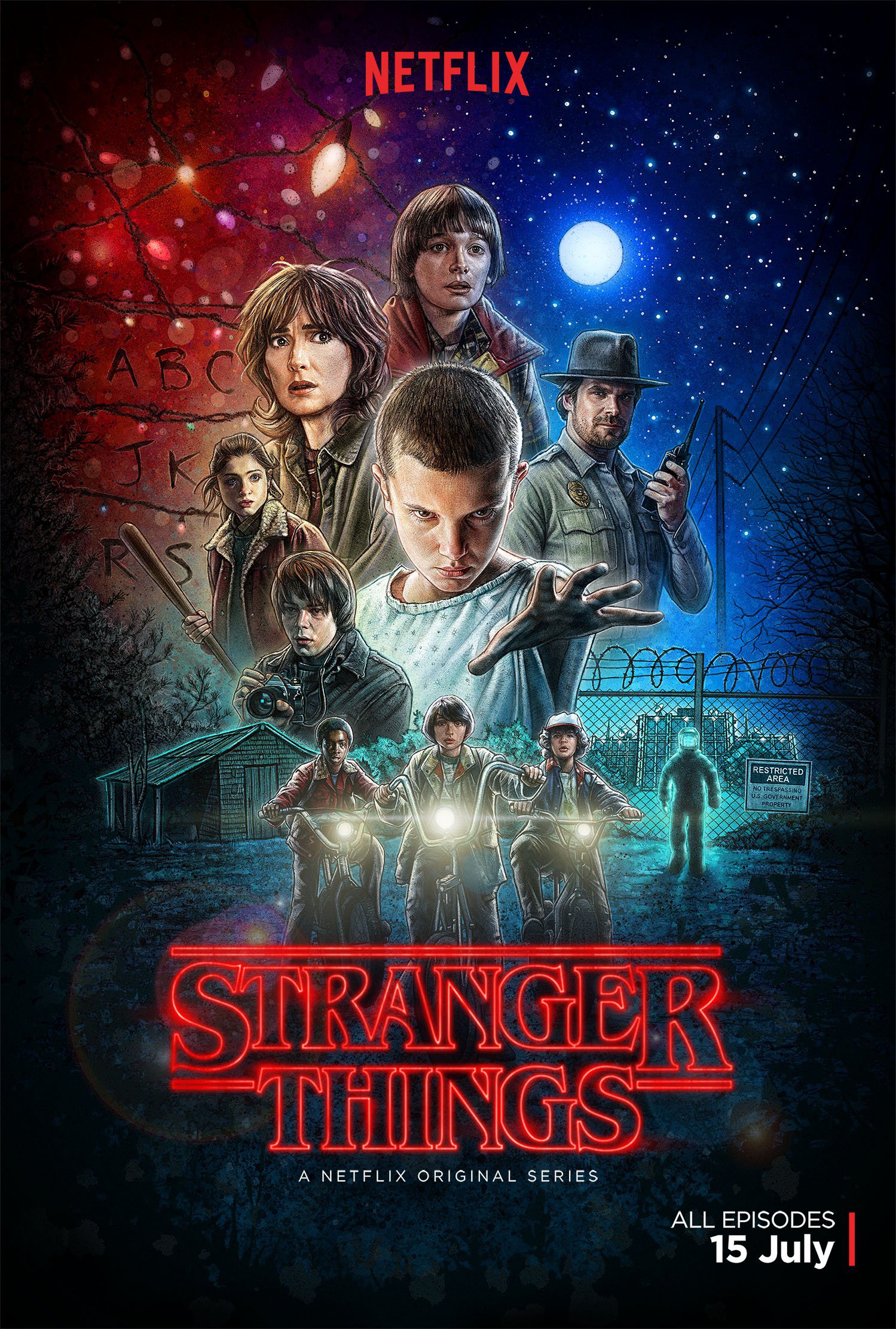 Mega Sized TV Poster Image for Stranger Things (#2 of 98)