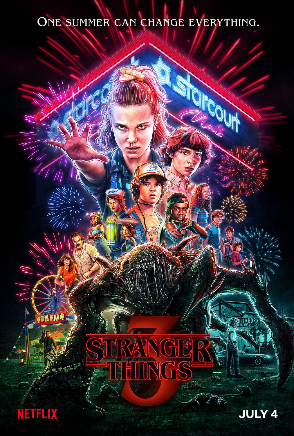 Extra Large TV Poster Image for Stranger Things (#54 of 78)