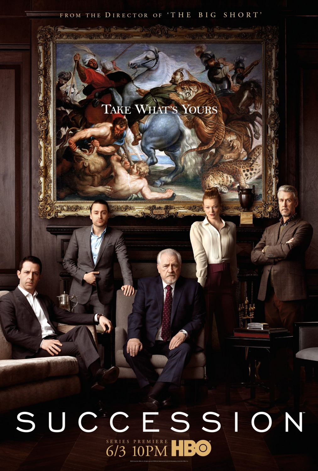 Extra Large TV Poster Image for Succession (#1 of 12)