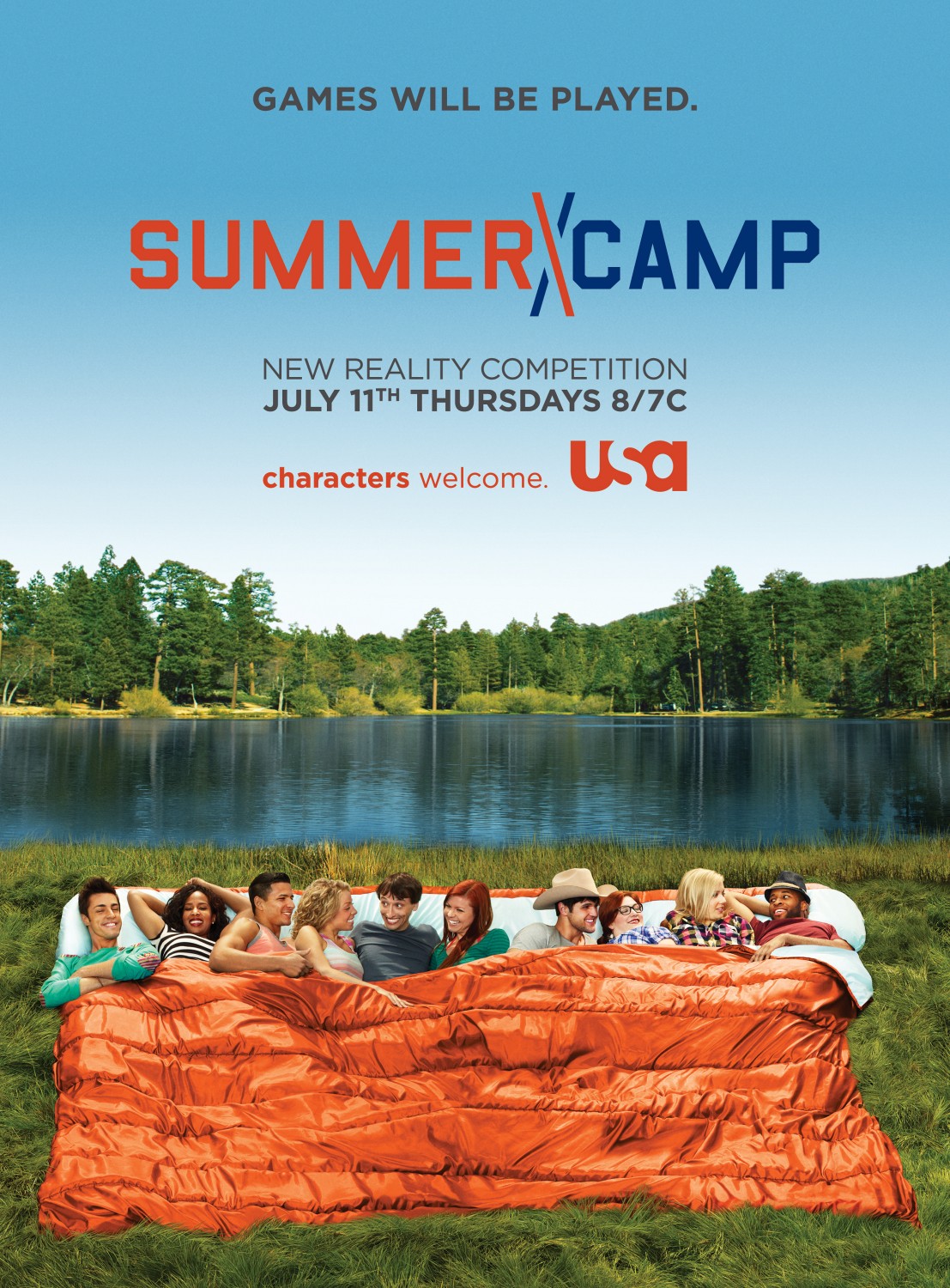 Extra Large TV Poster Image for Summer Camp (#2 of 2)
