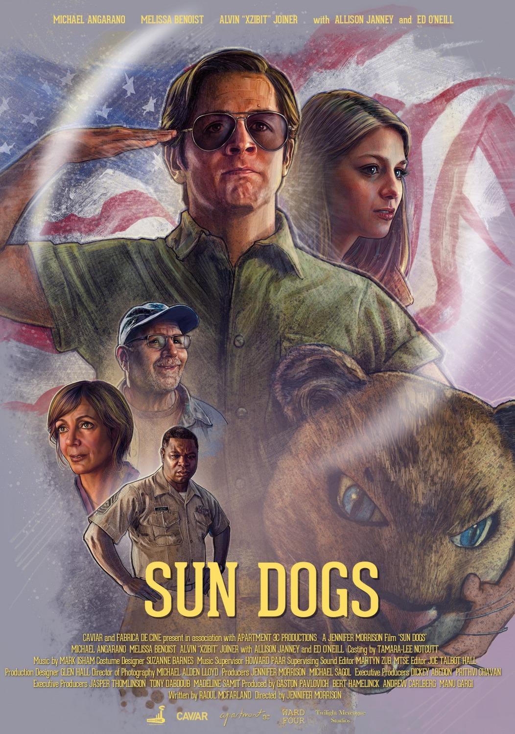 Extra Large TV Poster Image for Sun Dogs 