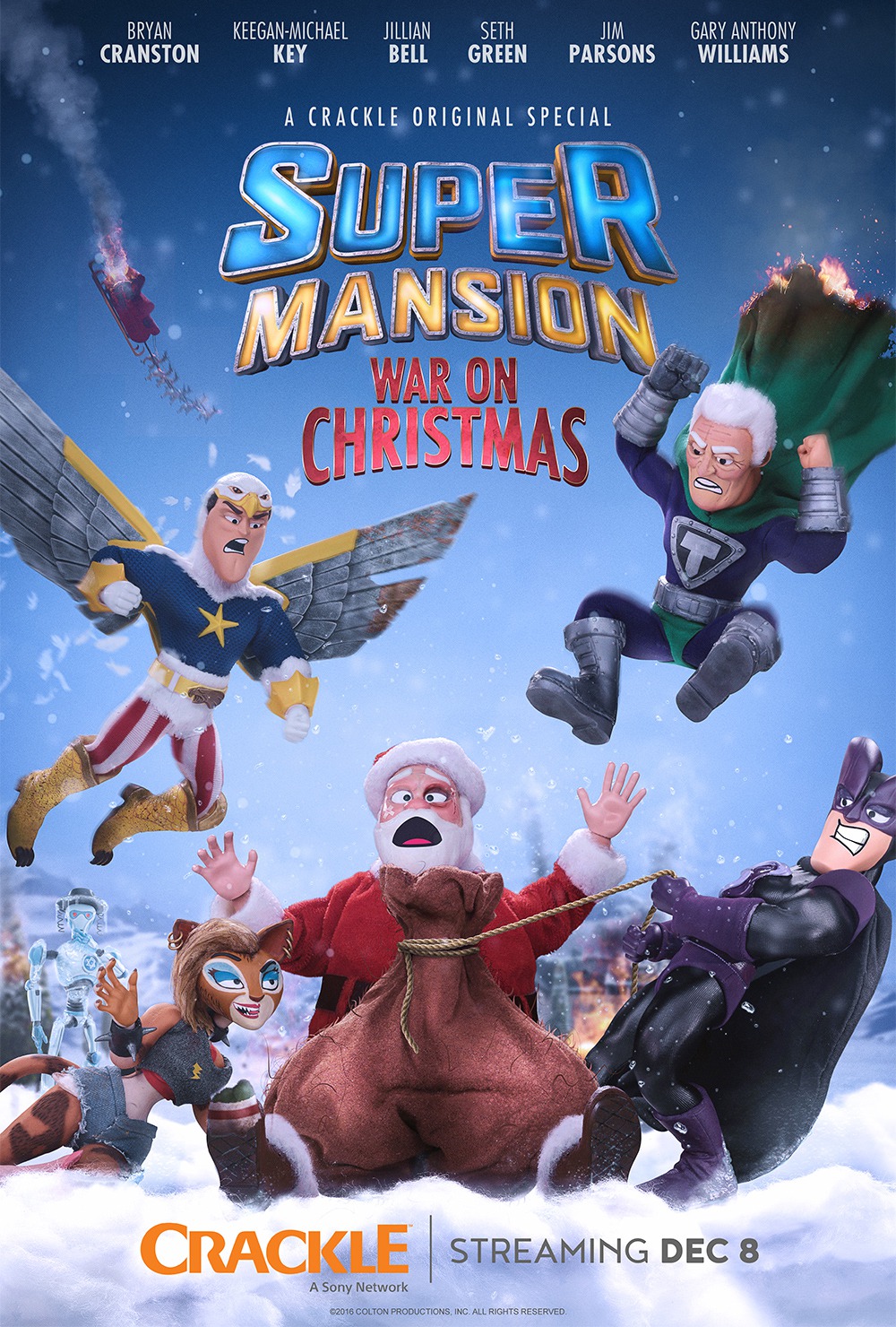 Extra Large TV Poster Image for Supermansion (#11 of 14)