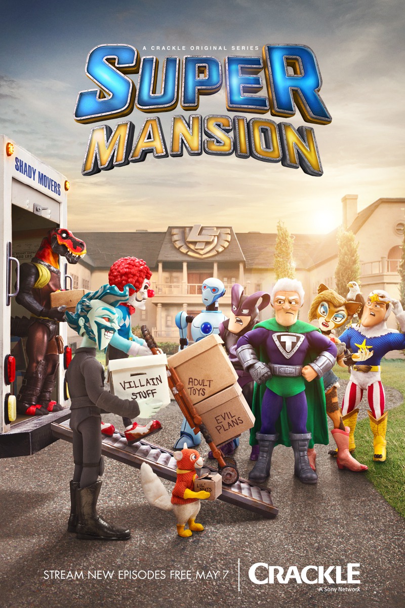 Extra Large TV Poster Image for Supermansion (#13 of 14)