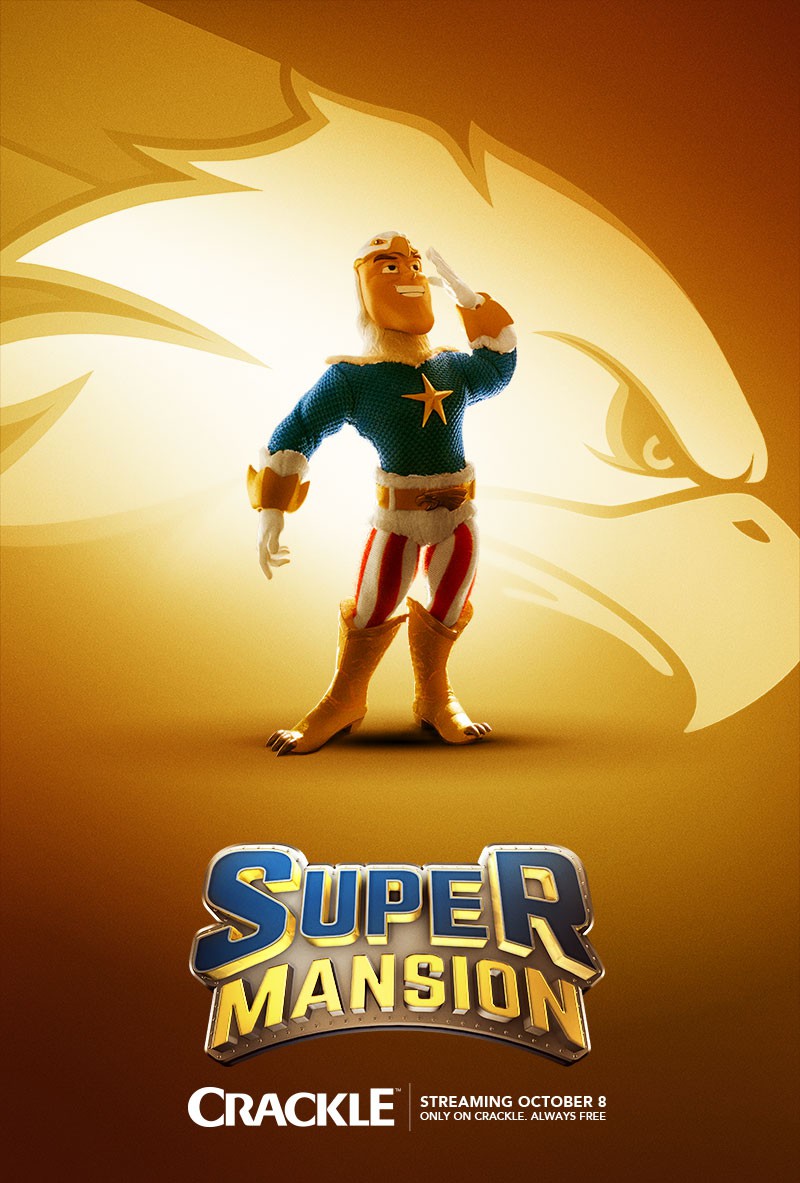 Extra Large TV Poster Image for Supermansion (#2 of 14)