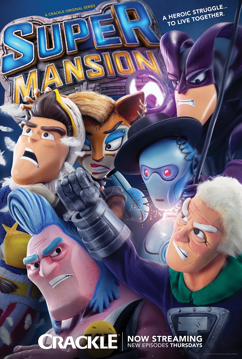 Extra Large TV Poster Image for Supermansion (#8 of 14)