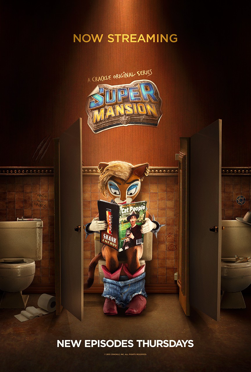 Extra Large TV Poster Image for Supermansion (#9 of 14)