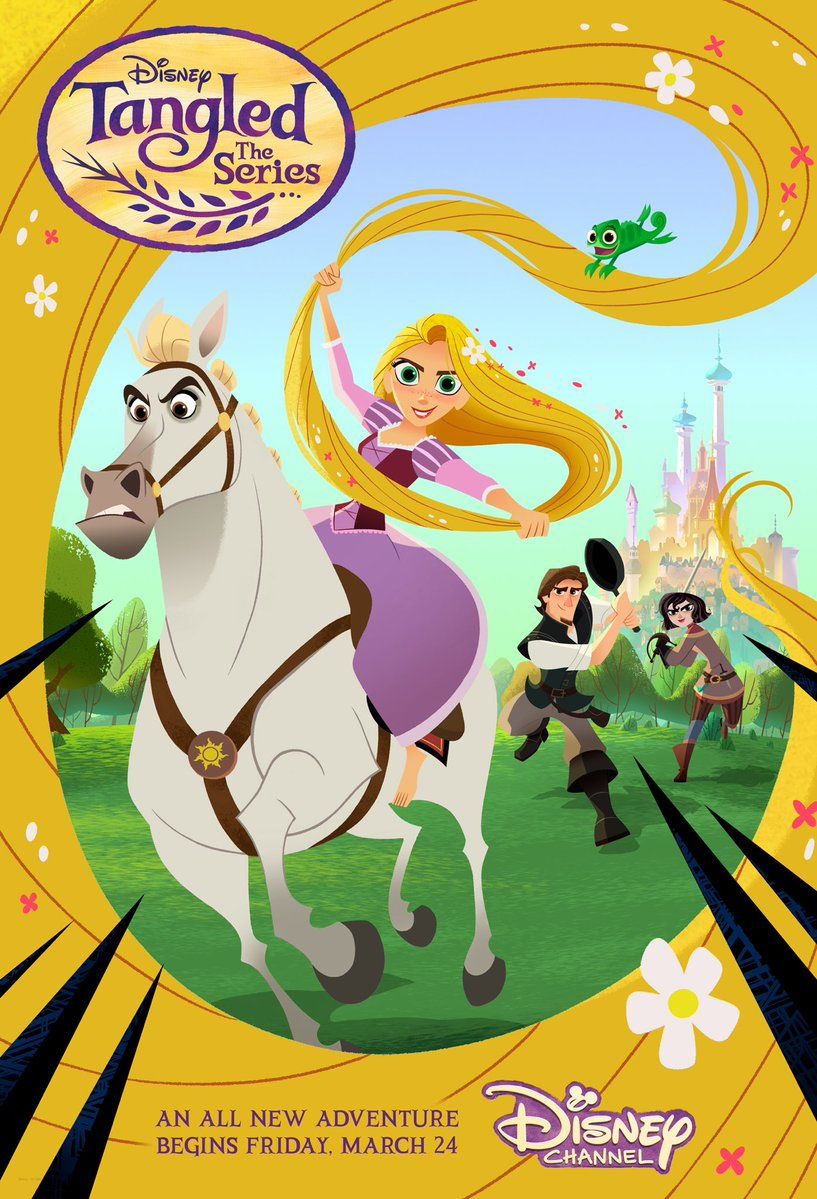 Extra Large TV Poster Image for Tangled 