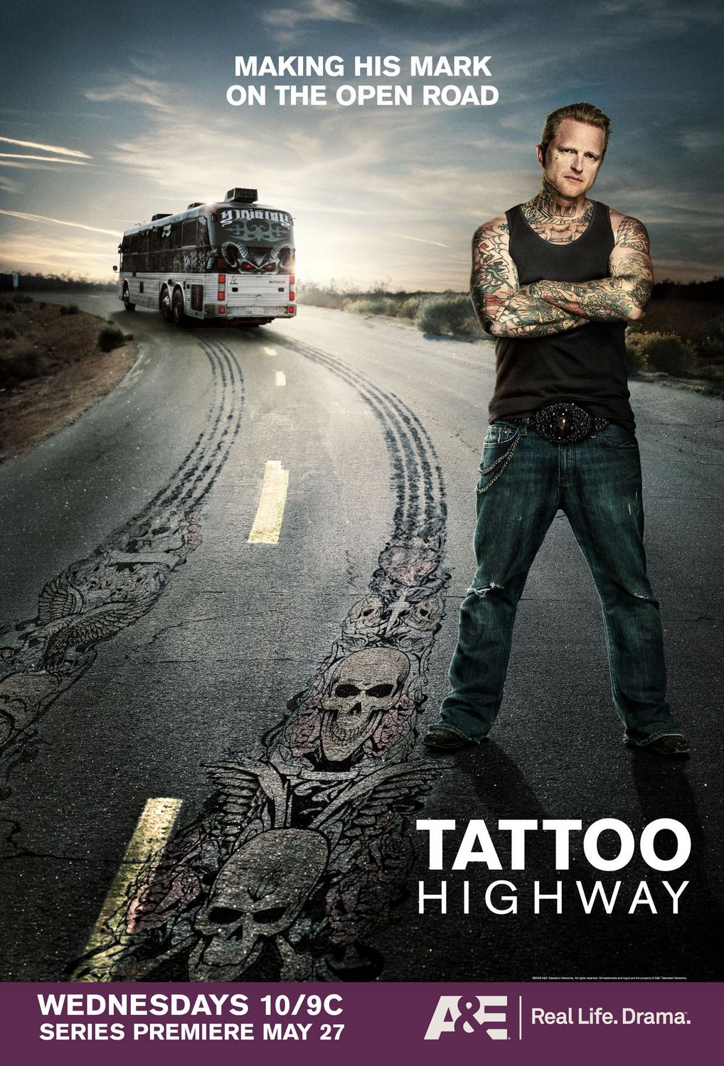 Extra Large TV Poster Image for Tattoo Highway 