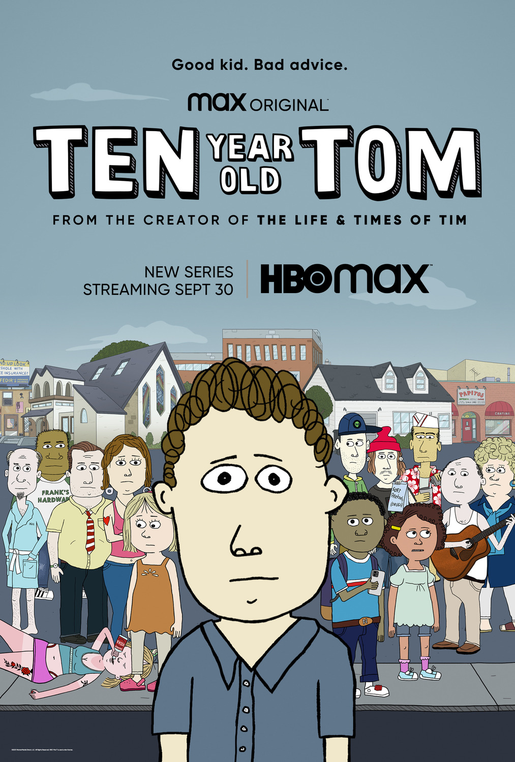 Extra Large TV Poster Image for 10-Year-Old Tom (#1 of 2)