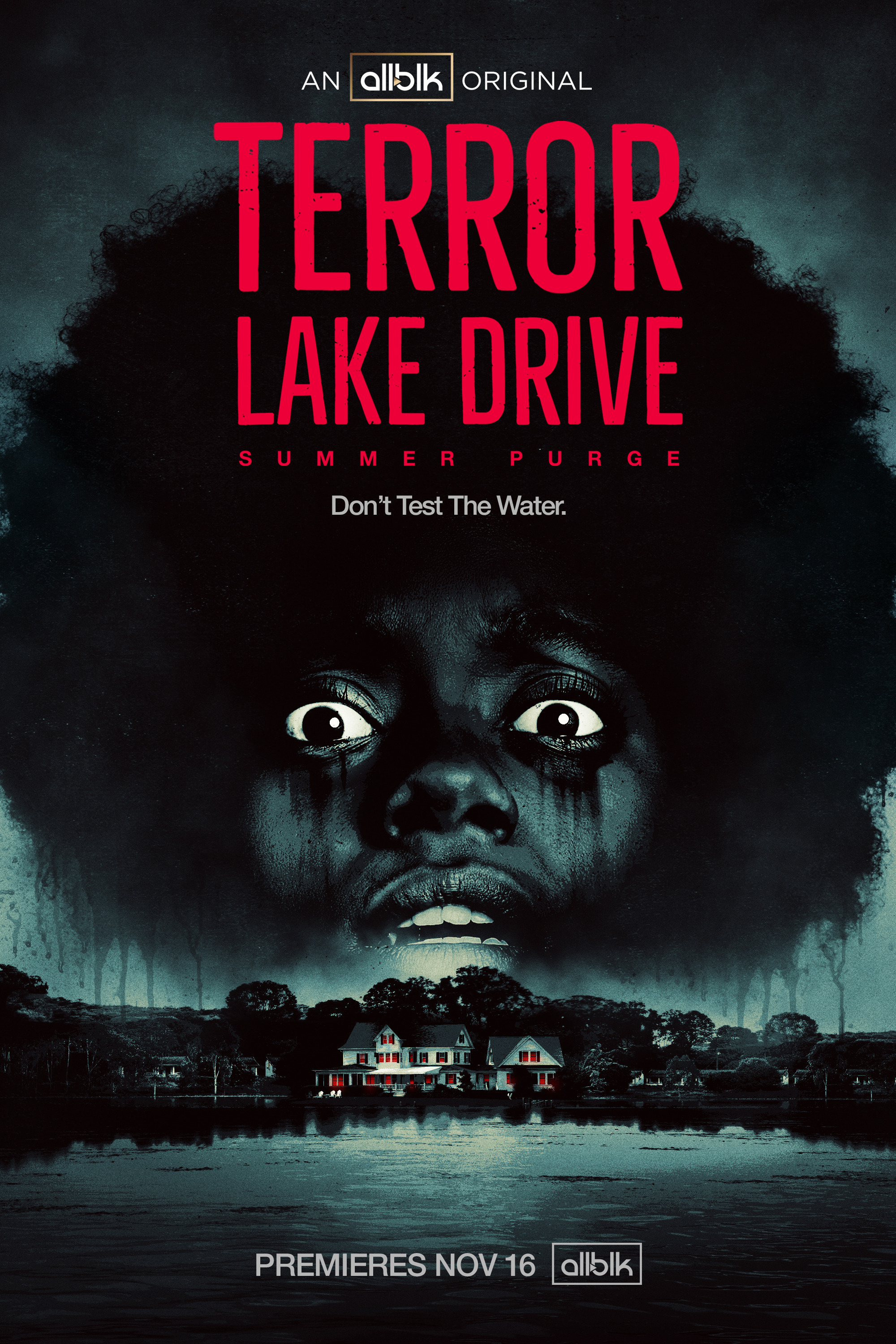 Mega Sized TV Poster Image for Terror Lake Drive (#1 of 2)