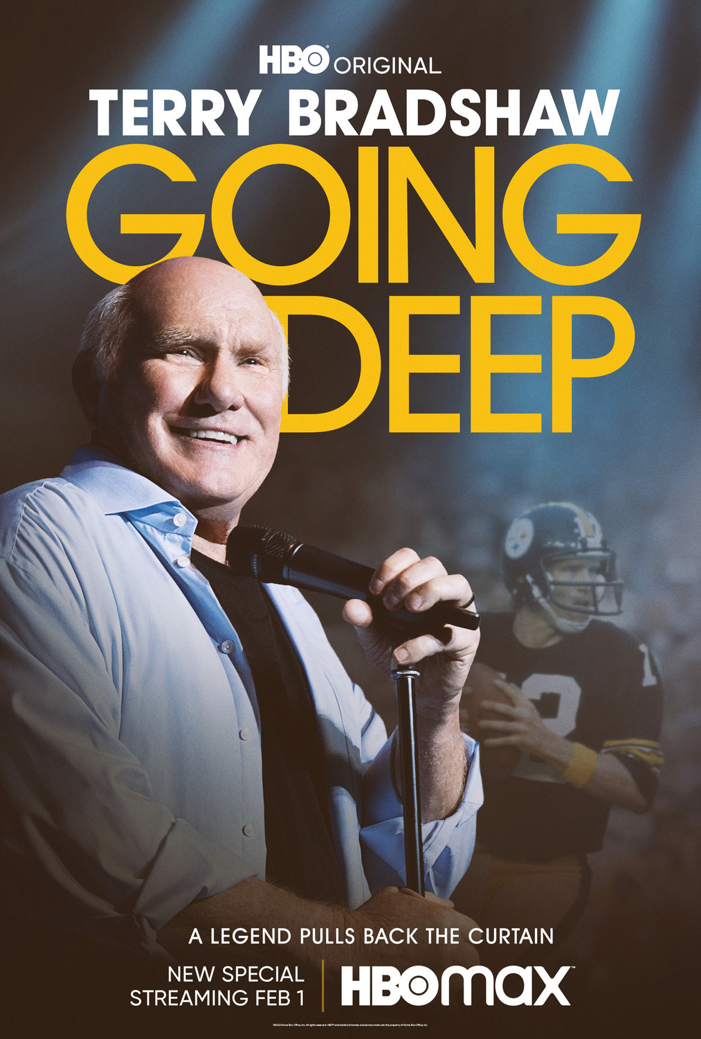 Extra Large TV Poster Image for Terry Bradshaw: Going Deep 