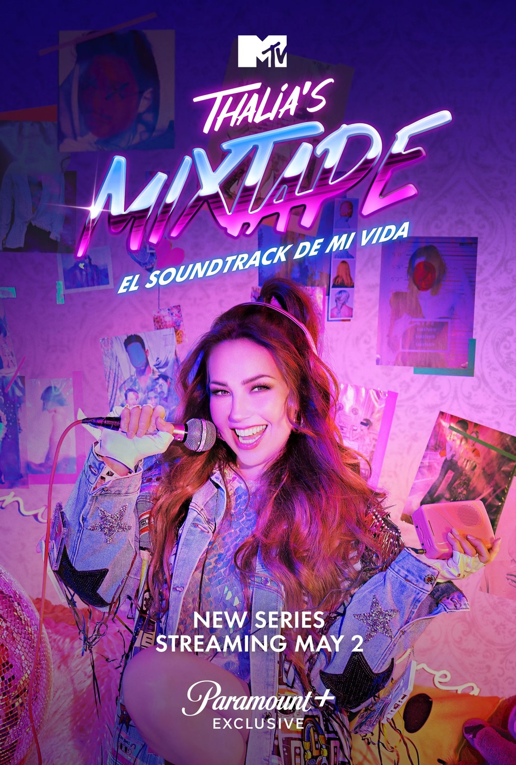 Extra Large TV Poster Image for Thalia's Mixtape: El Soundtrack de mi Vida 