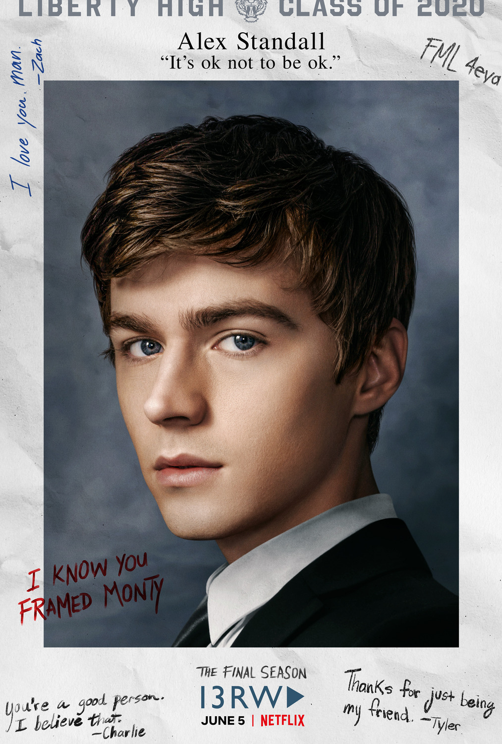 Extra Large TV Poster Image for Thirteen Reasons Why (#39 of 49)